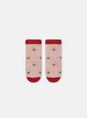 Lot de 2 paires de chaussettes à rayures ou uni blanc Bébé Garçon NADORIAN / 25H4BGK1SOQ001
