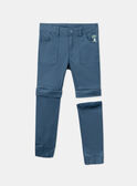 Pantalon Bleu marine KROCHERAGE / 24E3PGE2PAN714