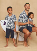Chemise Bleu marine KROCHEBEBE / 24E1BGT1CHM070