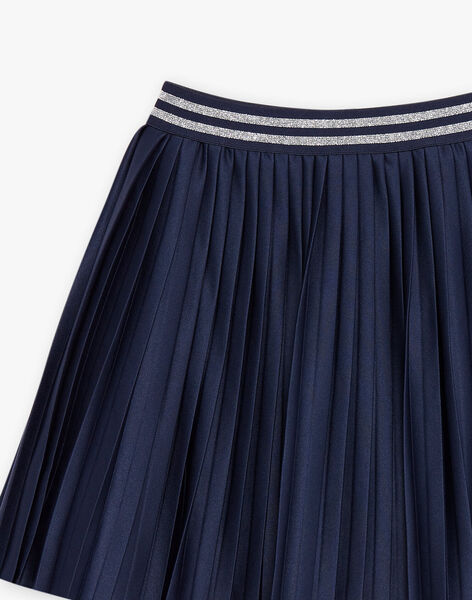 Jupe plissée bleu marine DROJUPETTE 2 / 22H2PFQ3JUPC214