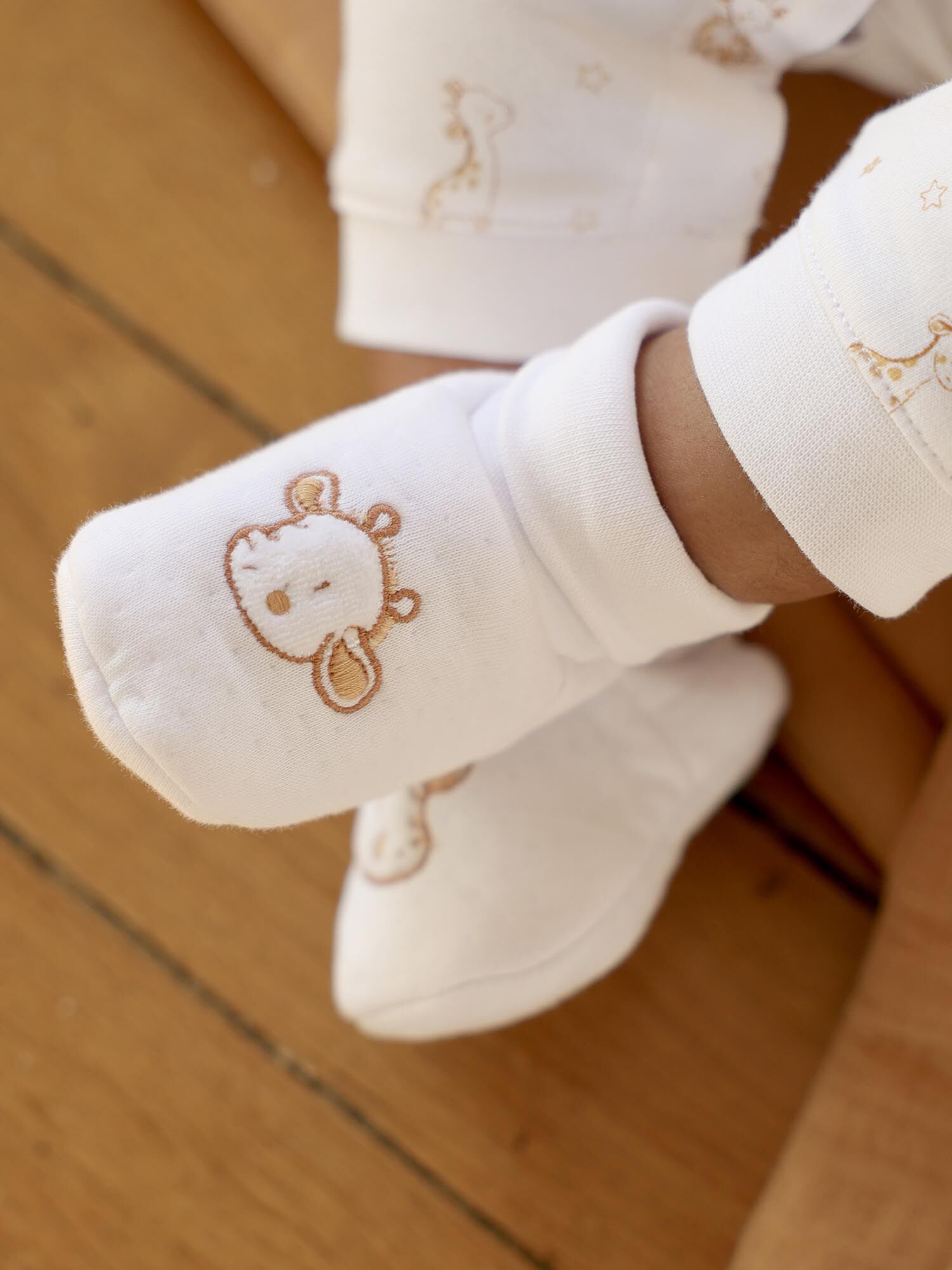 Bonnet gant on sale chausson naissance