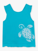 Débardeur Turquoise CAUJERETTE  2 / 22E2PFT1DEB202
