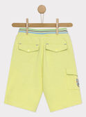 Bermuda jaune RUAGOLAGE / 19E3PGP2BERA007
