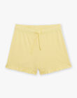 Débardeur et short jaune et blanc en jersey FRUBETTE / 23E2PFU3ENS001
