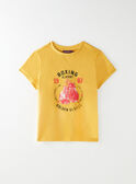 Tee Shirt Manches Courtes Jaune  VUJUTINAEX / 20H3PGQ1TMCB106