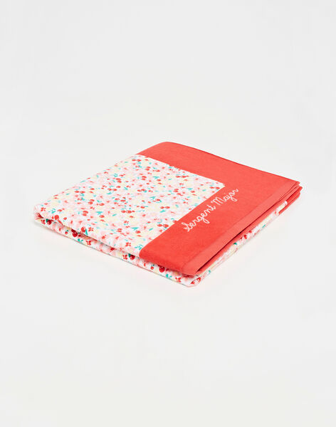 Serviette De Plage Imprime Fleuri Petite Fille Fille Enfant Sergentmajor
