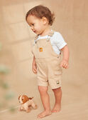 Salopette Courte Beige KATANGUY / 24E1BGO1SAC801