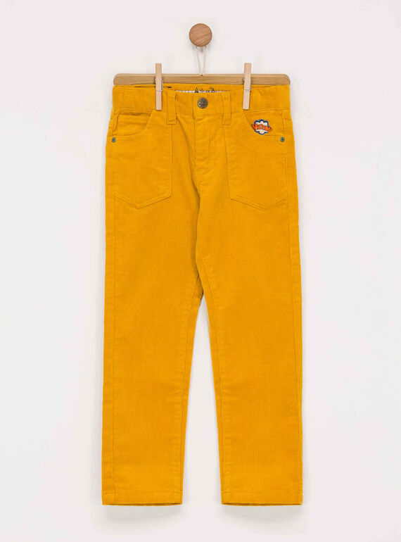 Pantalon jaune PIDOLAGE / 18H3PGH1PAN109