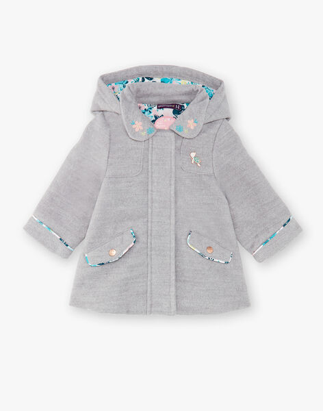 Manteau Gris Chine En Feutre