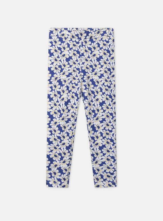 Legging molleton fleuri MELEGETTE / 25E2PF81LGC238