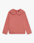 Sweat rose col claudine DUDOINETTE / 22H2PFR1SWED332