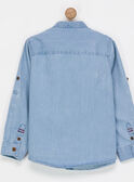Chemise bleue NIBORIAGE / 18E3PGI1CHM205