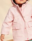 Imperméable rose ciré à capuche 3 en 1 FIMARION / 23E1BF51IMP318