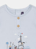 Tee Shirt Bleu ciel KAOBERT / 24E1BGN1TEE020
