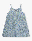 Robe courte vanille à imprimé fleuri FRUROBETTE 1 / 23E2PFX6RBS114