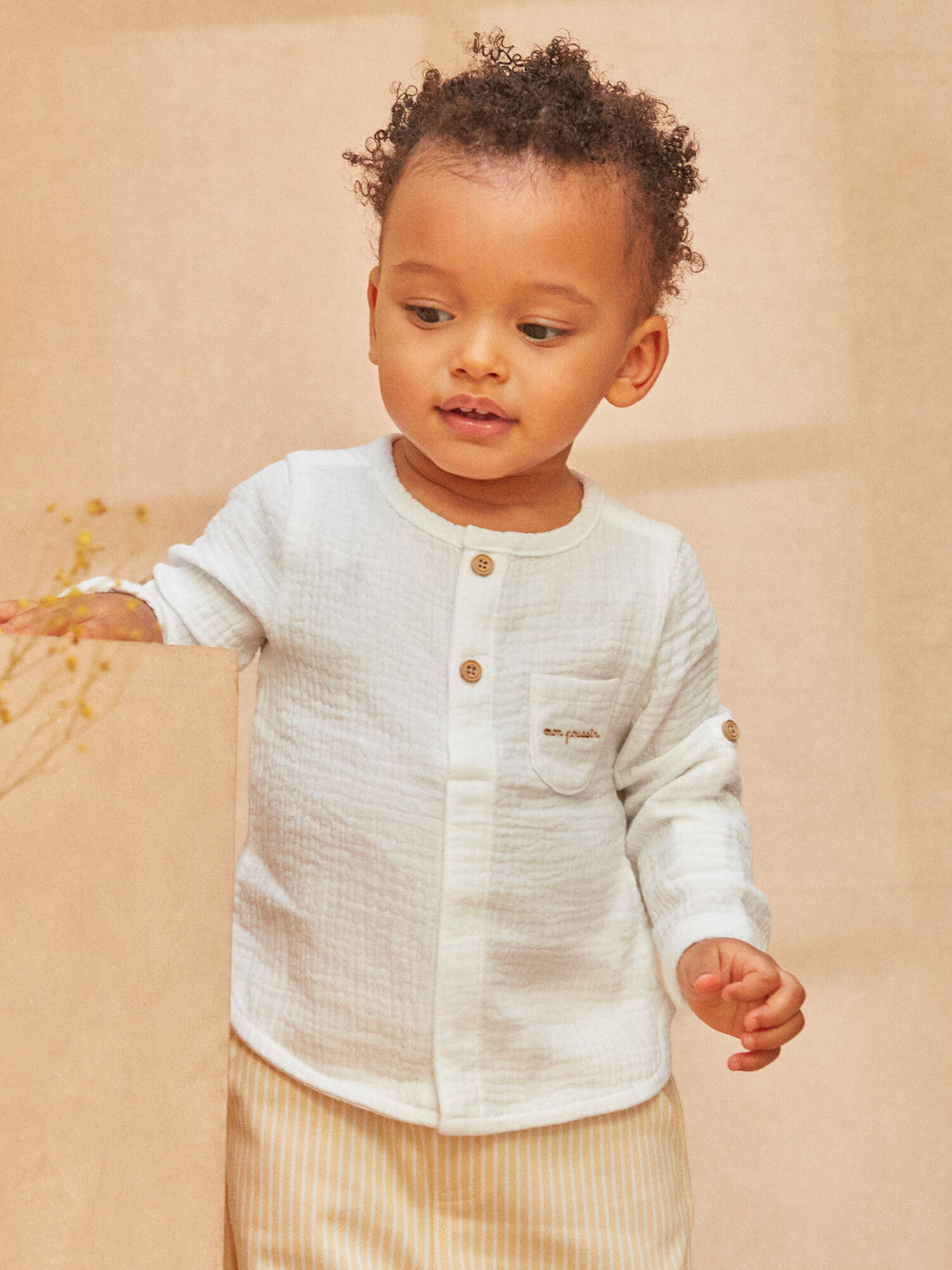 Chemise Blanche Garcon Sergent Major
