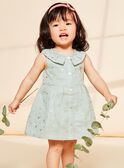 Robe et bloomer vert tendre à papillons FAIMA / 23E1BFD1CHS612