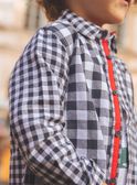 Chemise blanches à carreaux FECHEMAGE / 23E3PGB1CHMC243