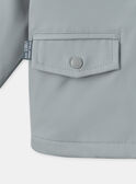 Imperméable détail rayé MILOUIS / 25E1BG31IMP631