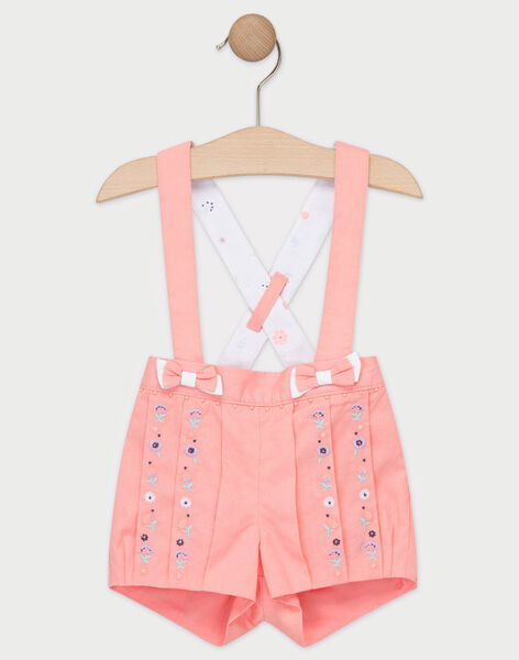 Short Rose Brode Bebe Fille Bebe Fille Bebe Sergentmajor