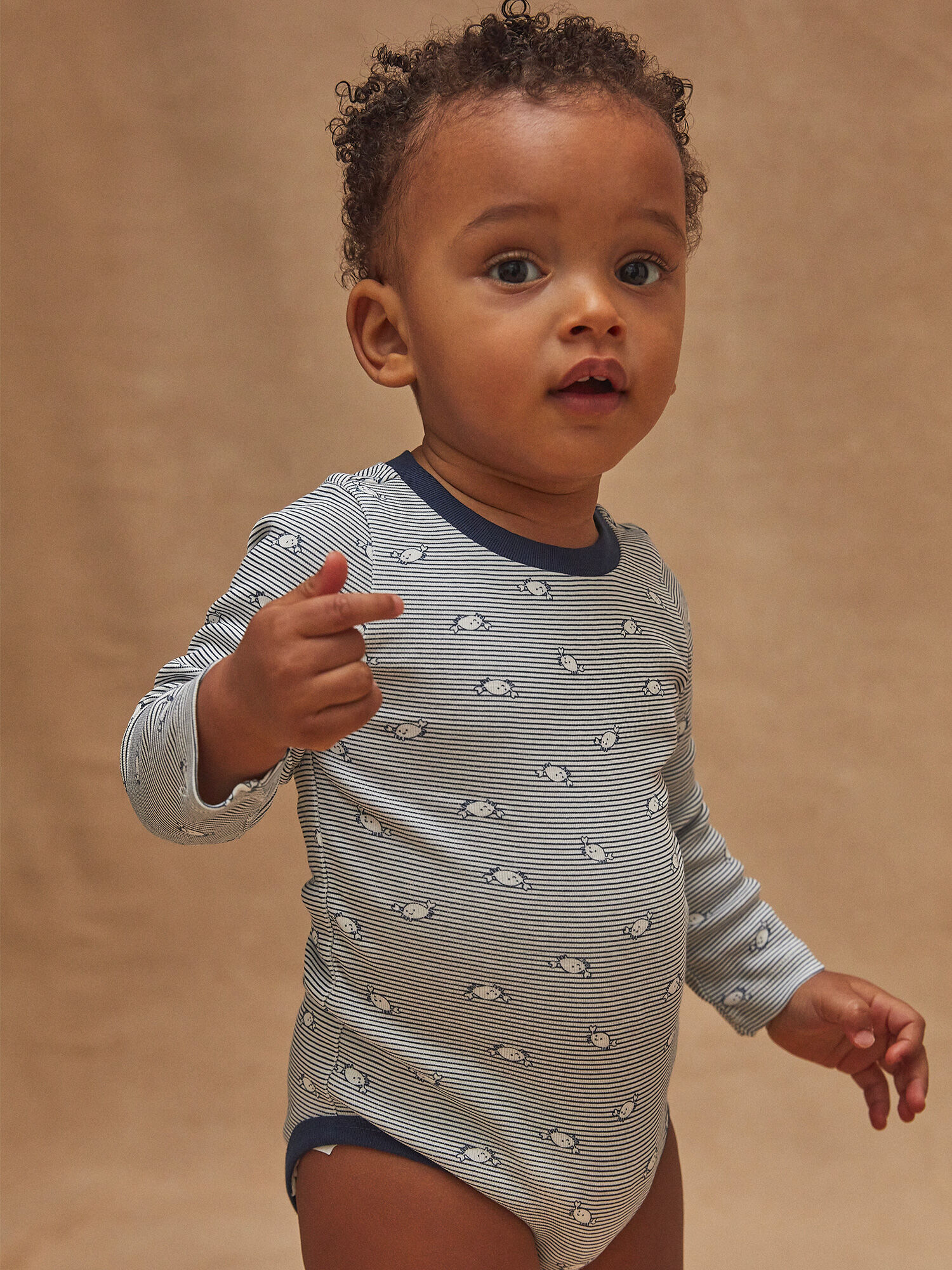 Body bleu marine bébé outlet