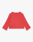 Gilet coquelicot à manches longues FAWINNIE / 23E1BFQ1CARF505