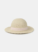 Chapeau de paille sequins MAFANTINE / 25E4BFL1CHA009