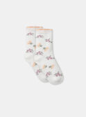 Chaussettes bouclette fleur MABETH / 25E4BF71SOQ001