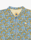 Teddy bleu marine à fleurs FATEDETTE / 23E2PF81CAR070