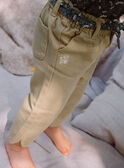 Pantalon beige en twill GACERISE / 23H1BF81PAN626