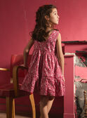 Robe réversible imprimé fleuri et uni MORIVETTE / 25E2PFJ3ROBF506