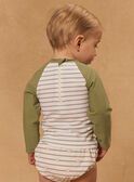 T-shirt de bain UPF 50+ rayée MISAMUEL / 25E4BGC1TUV005