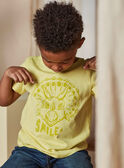 Tee Shirt Manches Courtes Jaune CAZOTAGE1 / 22E3PGF3TMCB104