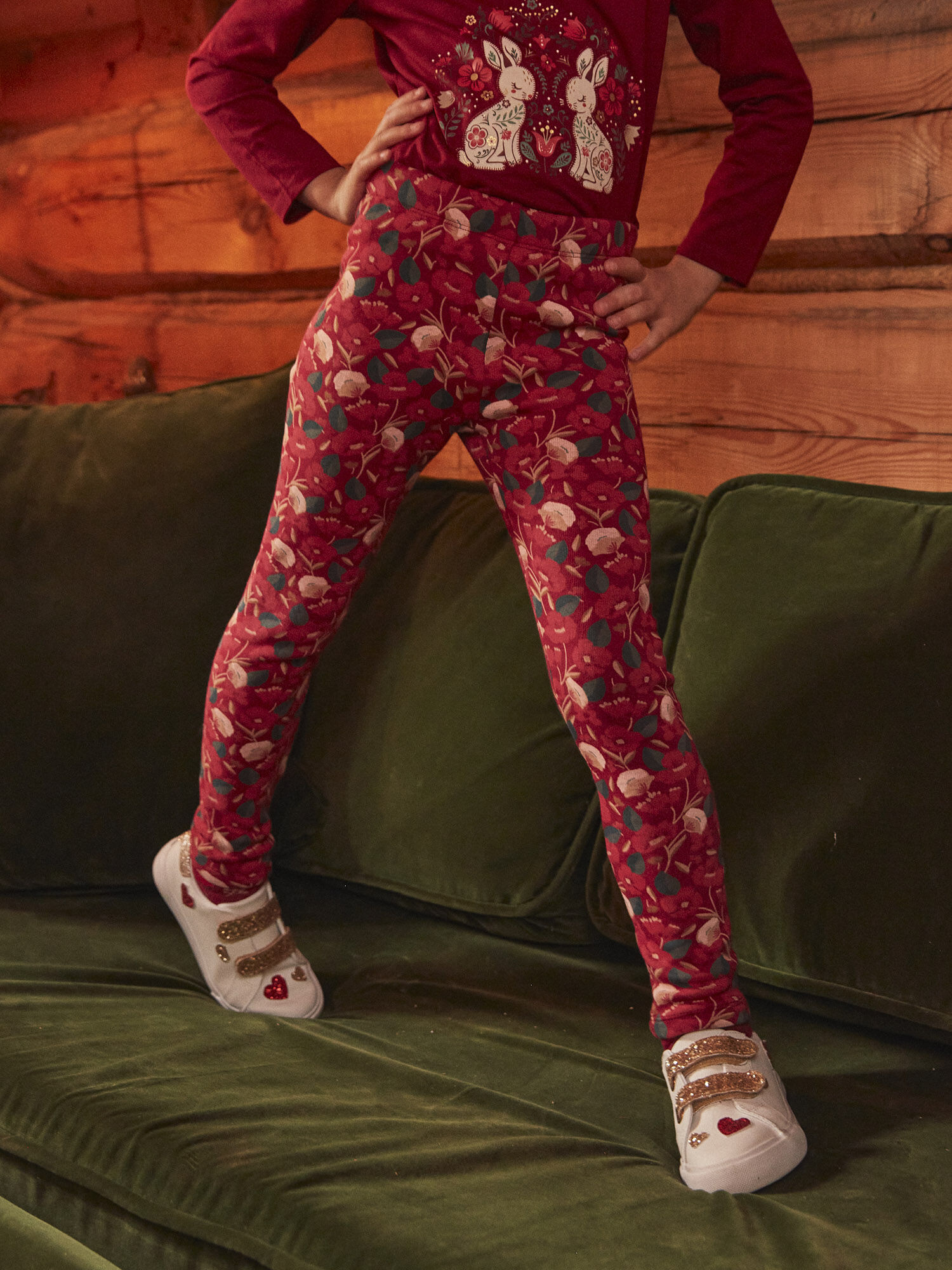 Legging fourré fille sales