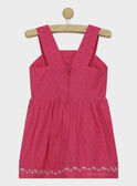 Robe chasuble rose RUITAETTE / 19E2PFP1CHS309