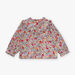 Blouse en viscose à imprimé fleuri