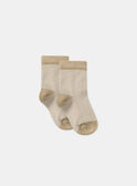 Lot de 3 chaussettes jacquard fantaisie MACLEMENT / 25E4BG81LC3001