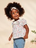 Blouse écru fleuri FALALOU / 23E1BFC1CHE001