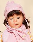 Bonnet rose en tricot avec oreilles 3D FIMADDY / 23E4BF52BON030