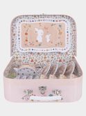 Coffret dinette rose Alice SEALIDINE / 19HZENS1COD321