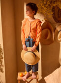 Gilet orange à volants MLOGILETTE / 25E2PFP1CAR400