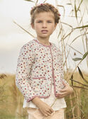 Cardigan réversible fleuri ou uni MAVETTE / 25E2PF71CAR511