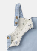 Salopette confort denim MAGINO / 25E1BG91SALP272