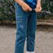 Jean en knit denim