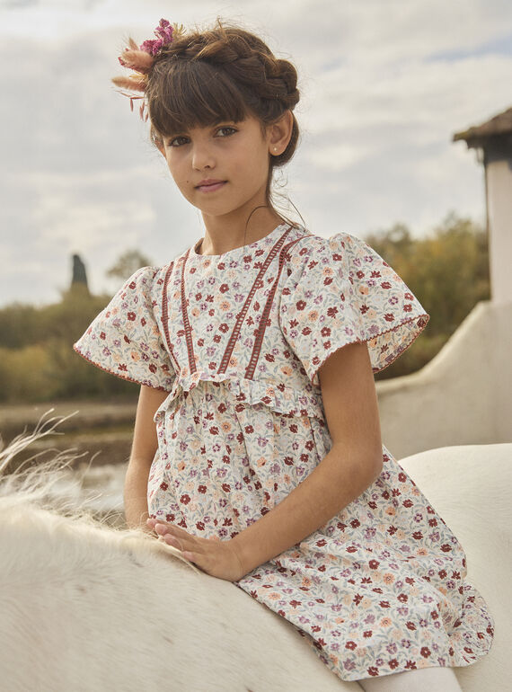 Robe à fleurs  MARUBETTE / 25E2PF71ROB001