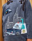 Ensemble pyjama T-shirt et pantalon en velours DOVOITAGE / 22H5PGW2PYJC214