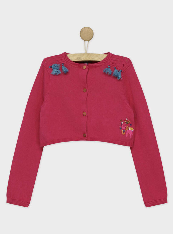 Cardigan fuchsia ROUZOYETTE / 19E2PFM1CAR304