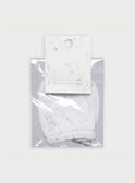 Moufles blanches RYGAZOUIL / 19E0AMI1MFN001