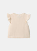 Gilet sans manches brodé LAPAULINE / 24H1BFR1CSM001