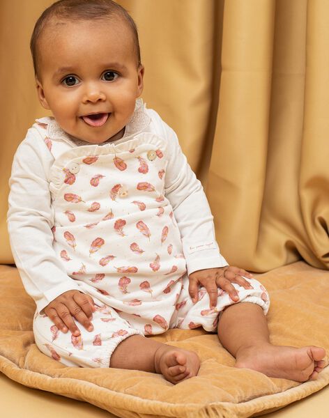 Ensemble body salopette bébé fille DOLINA / 22H0CFH2ENS001